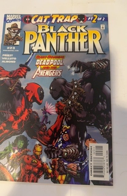 Black Panther #23 (2000)vs Deadpool with app of avengers