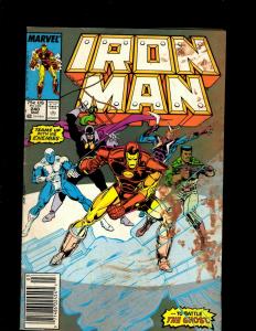 12 Iron Man Marvel Comics #218 234 237 239 240 243 249 259 263 266 268 269 J369