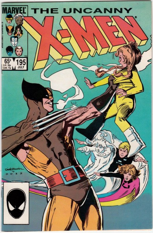 X-Men #195 (Jul-85) VF/NM High-Grade X-Men