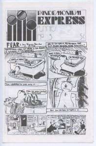 PANDEMONIUM EXPRESS FUNNIES #3 - Digest-size comix - 8.5, WP - 1st printing