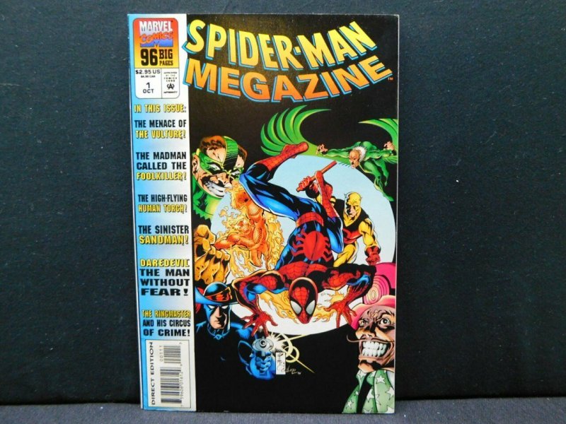 Spider-Man Megazine 1 NM Marvel Comics