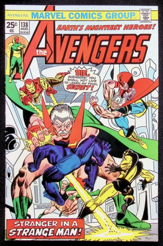 Avengers #138 1st Appearance Count Nefaria!