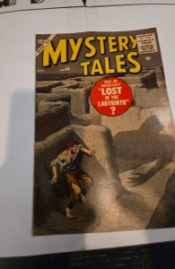 Mystery Tales #44 (1956)lost in the labyrinth foxxing/staining