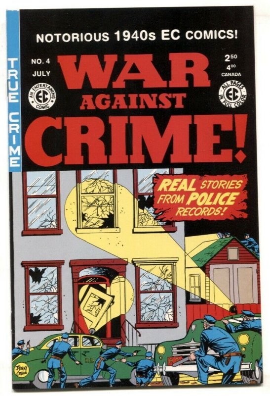 War Against Crime #4 2000- Gemstone reprint- EC comic