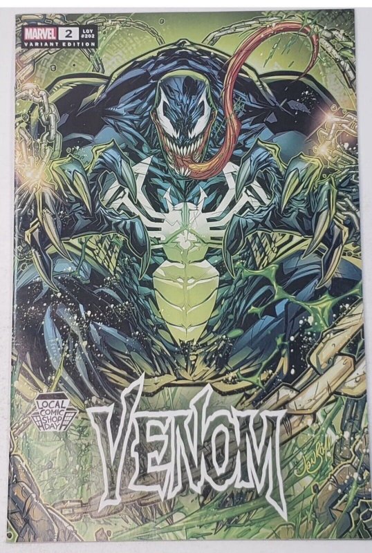 Venom 2 Jonboy Meyers Local Comic Shop Day Variant 2021 est NM+