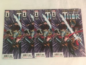 JANE FOSTER & THE MIGHTY THOR #1 Four Copies, VFNM Condition