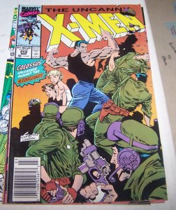 Uncanny X-Men #259  1989 MARVEL+  colossus  WOLVERINE PSYLOCKE NEWSTAND VARIANT 