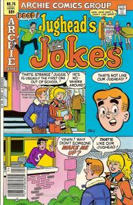 Jughead's Jokes #76 FN ; Archie | April 1982 Wake Me Up