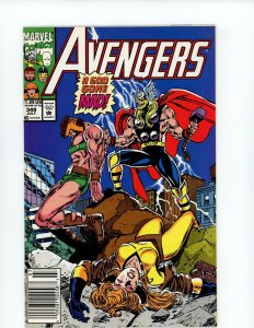Avengers #349 - A God Gone Mad! (9.2) 1992