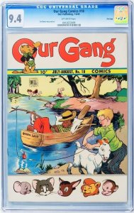 Our Gang Comics #16 (1945) CGC 9.4 NM