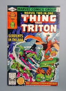 Marvel Two-In-One #65, The Thing and Triton, Marvel Comics 1980 JR1
