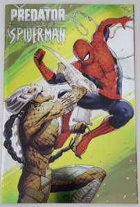 PREDATOR VS SPIDER-MAN #1 MARVEL 2025 GREG LAND FOIL VARIANT NM