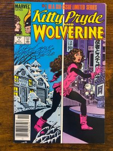 Kitty Pryde and Wolverine #1 Newsstand Edition (1984)