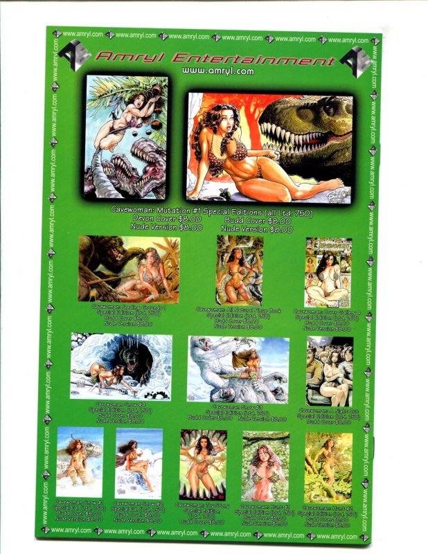 Cavewoman: Mutation #1 - DEVON MASSEY COVER ART! (9.2) 2012