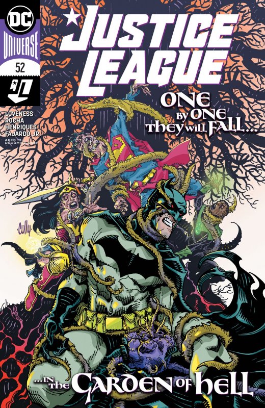 JUSTICE LEAGUE #52 (2020) CULLY HAMNER | TRADE DRESS | COVER A