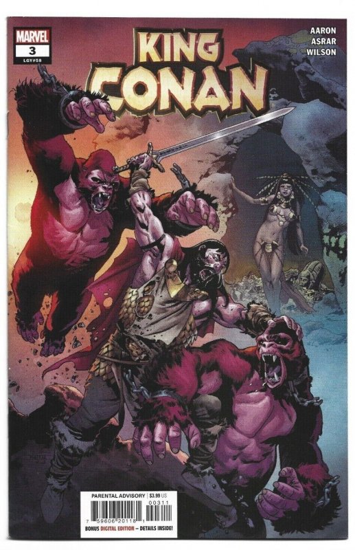 King Conan #3 Marvel 2022 Mahmud A. Asrar Controversial Pocahontas Issue