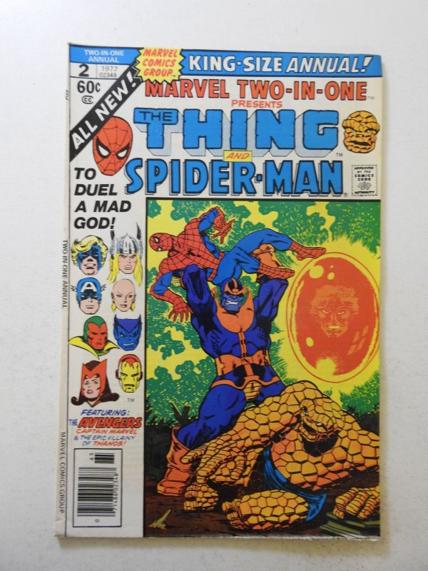 Marvel Two-in-One Annual #2 (1977) FN+ Condition!