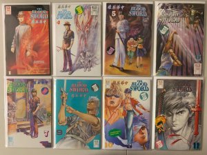 Blood Sword Japanese Comics Lot #1-14 11 diff avg 6.0 (1988-89)