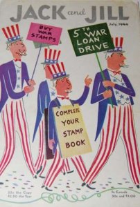 Jack And Jill (vol. 6) #9 VG ; Curtis | low grade comic July 1944 Uncle Sam All 