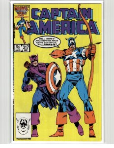 Captain America #317 (1986) Captain America
