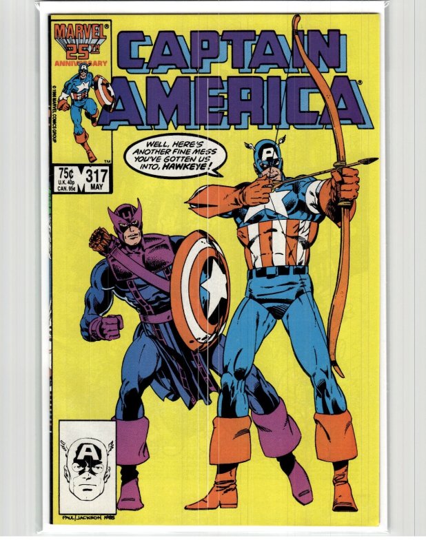 Captain America #317 (1986) Captain America