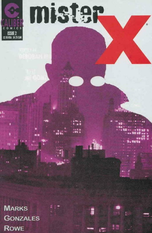 MISTER X #2, NM-, 1996, Vol 3, Caliber, more in store