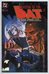 Batman Shadow Of The Bat #5 Black Spider (DC, 1992) NM
