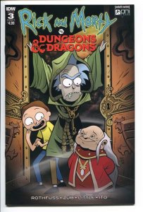 RICK & MORTY VS DUNGEONS & DRAGONS (2018 IDW) #3 CVR A LITTLE