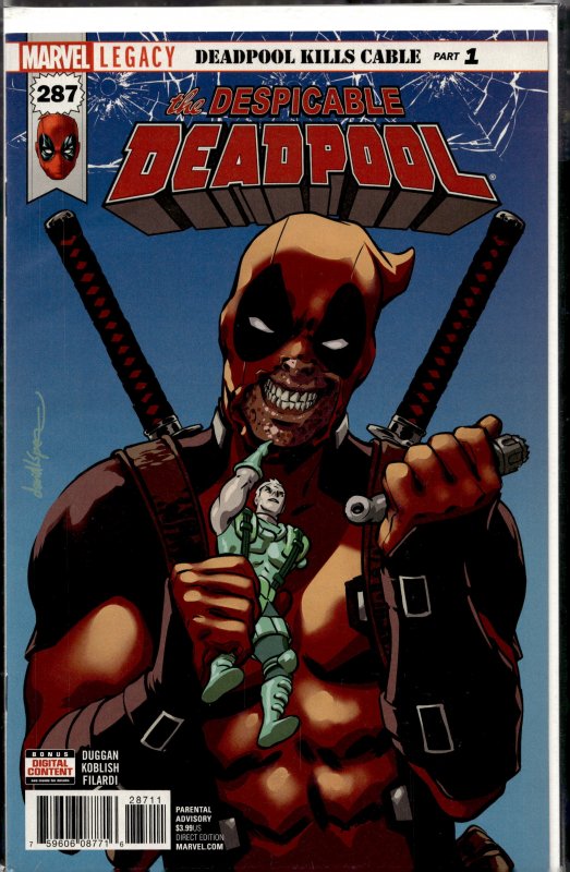 Despicable Deadpool #287 (2017) Deadpool