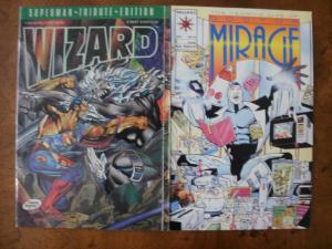 21 Comic: Wizard Doctor Who Betty Race Airboy Hero Sonic Elflord Classic Mirage