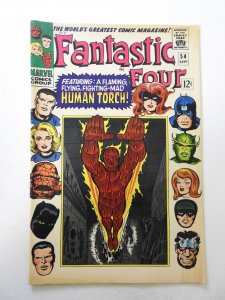 Fantastic Four #54 (1966) FN Condition! ink fc