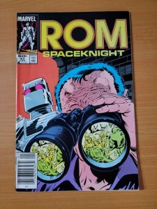 Rom Spaceknight #62 Newsstand Variant ~ VF - NEAR MINT NM ~ 1985 Marvel Comics