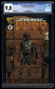 Star Wars: Boba Fett #1/2 CGC NM/M 9.8 White Pages Wizard Mail-Away!