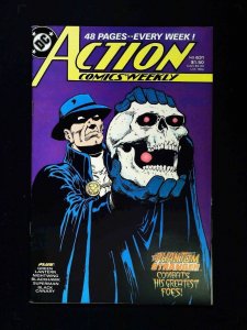 Action Comics #631  Dc Comics 1989 Vf+
