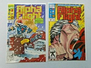 Alpha Flight lot #2-106 50 different books 8.0 VF (1983)