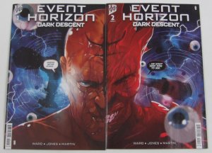 Event Horizon: Dark Descent #1-2 VF/NM full series connecting cover ; IDW (AC66)