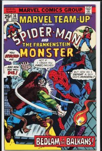 Marvel Team-Up #36 (1975) Frankenstein Monster