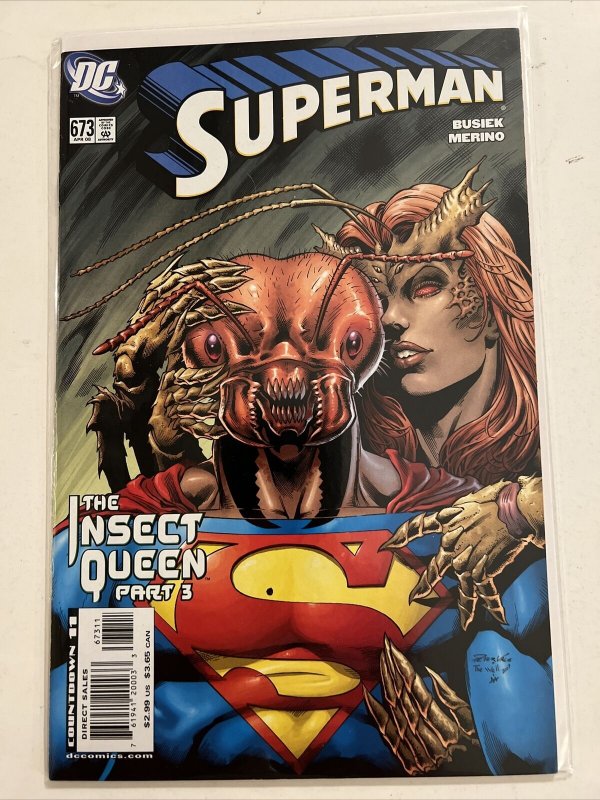 DC Superman 2008 The Insect Queen 1-3 #671 #672 #673 