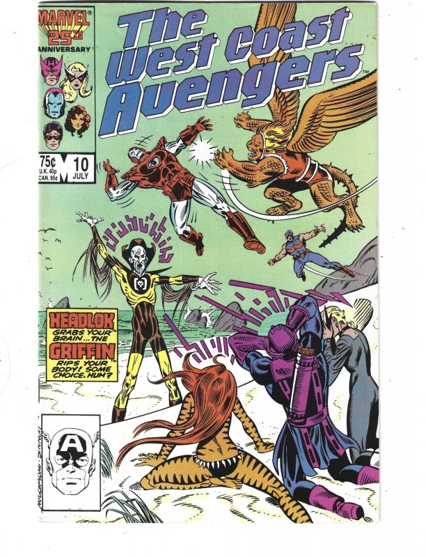 West Coast Avengers #6 through 11 (1986)