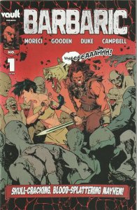 Barbaric # 1 Variant 4th Printing Cover NM Vault Comics [C7]