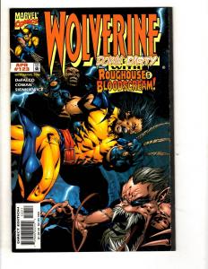 Lot Of 8 Wolverine Marvel Comic Books # 117 118 119 120 121 122 123 124 XMen MF8