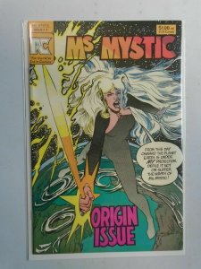 Ms. Mystic #1 (1988 2nd series) Pacific comics 8.0/VF 