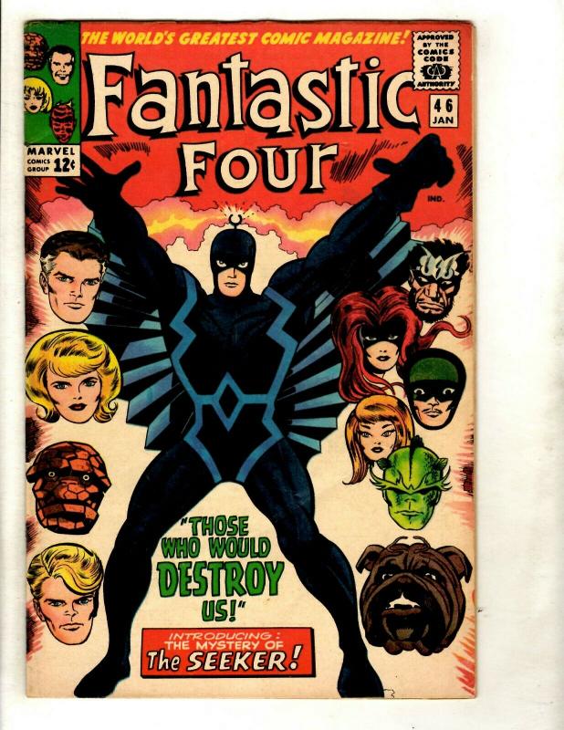 Fantastic Four # 46 VF Marvel Comic Book Silver Age Thing Human Torch Doom GK1