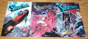 Silverheels #1-3 VF complete series BRUCE JONES 1983 pacific comics 2 ken steacy