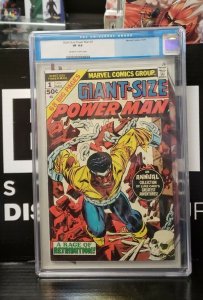 Giant-Size Power Man #1 CGC 8.0 Comic Book 1975 Marvel Luke Cage