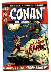 Conan The Barbarian #14 1972-1st ELRIC  Barry Smith -Robert E Howard FN-
