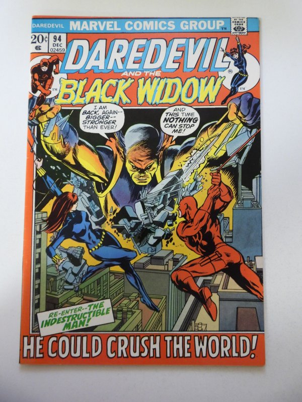 Daredevil #94 (1972) FN+ Condition