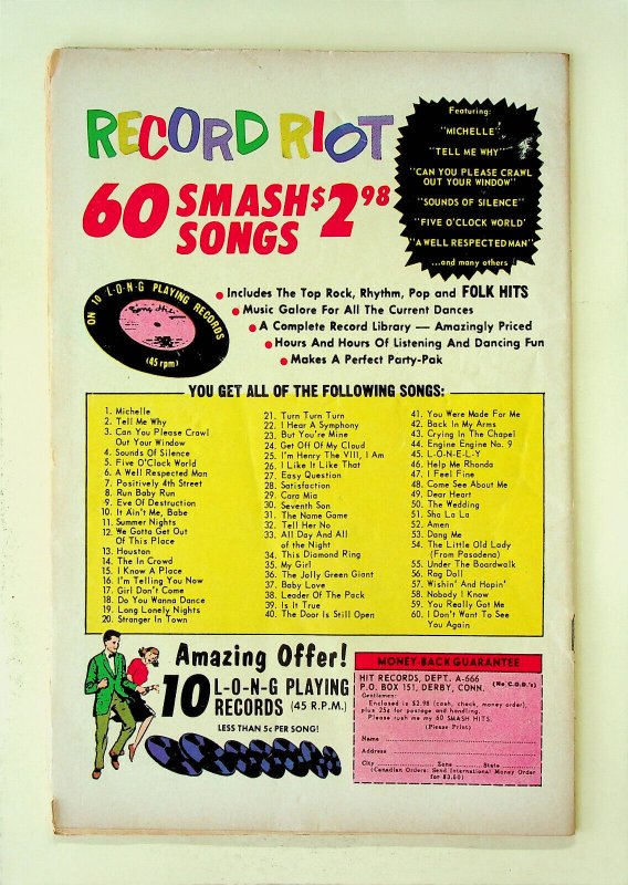 Jughead #134 (Jul 1966, Archie) - Good-