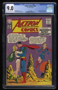 Action Comics #289 CGC VF/NM 9.0 Superman's Super Courtship! Curt Swan C...