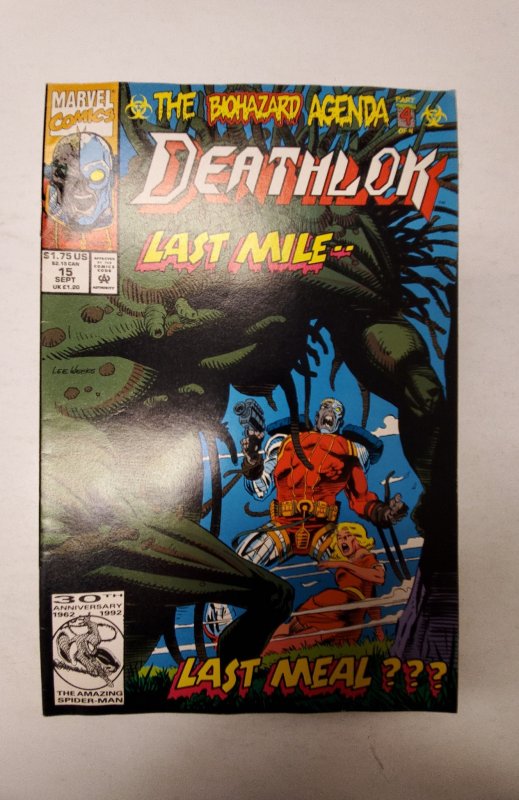 Deathlok #15 (1992) NM Marvel Comic Book J676